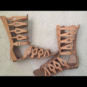 Bamboo gladiator sandals